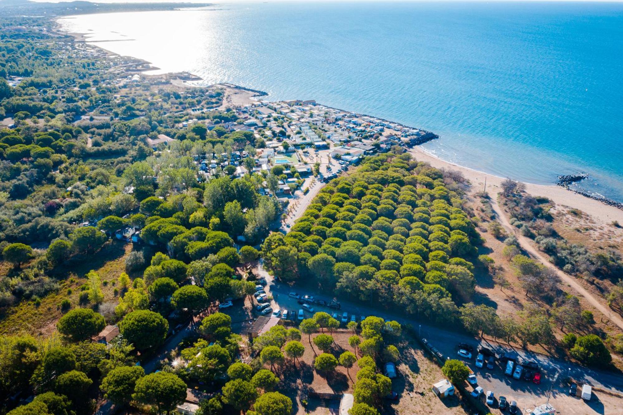 Camping Le Roucan West Vias Esterno foto