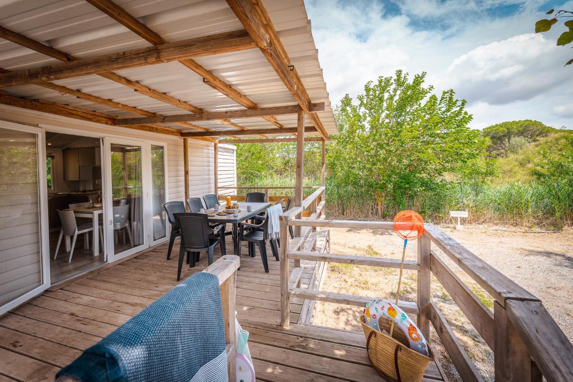 Camping Le Roucan West Vias Esterno foto